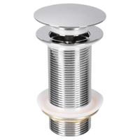 Wastafel Afvoerplug Differnz Pop Up Design 9.8 cm Glans Chroom Differnz - thumbnail