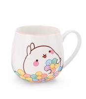 Molang Molang mok porselein - bloemen - thumbnail