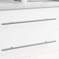 Handvat 2 pcs Zilver 1500 mm Staal - thumbnail