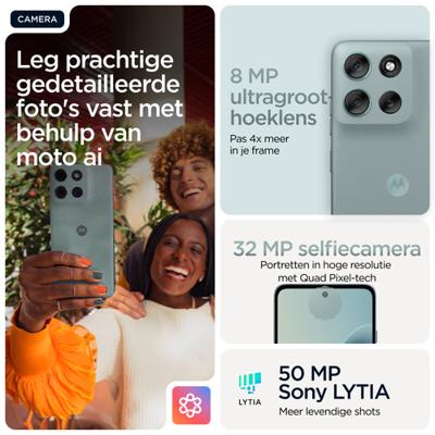 Smartphone Motorola PB7Y0056ES 8 GB RAM 6,72" 512 GB Grijs