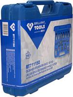 Brilliant Tools BT711150 Olieservice-steekdop, 12-delig - thumbnail