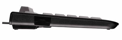 CHERRY KC 1000 SC toetsenbord Universeel USB AZERTY Belgisch Zwart