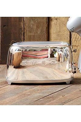 SMEG - Broodrooster - TSF01SSEU Broodrooster 2x2 Chroom SMEG - Broodrooster - TSF01SSEU Broodrooster 2x2 Chroom