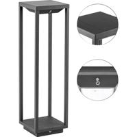 EVN WLS50451502 EVN Lichttechnik Staande lamp op zonne-energie met bewegingsmelder LED LED vast ingebouwd 2.2 W Antraciet - thumbnail