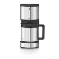 WMF Stelio Koffiezetapparaat + Thermoskan 1L 1000W RVS/Zwart - thumbnail