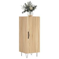 Dressoir 34,5x34x90 cm bewerkt hout sonoma eiken - thumbnail