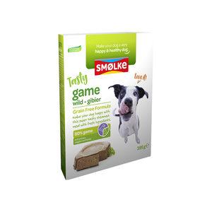Smølke Tasty Game vers gestoomd wild nat hondenvoer 10 x 395 g