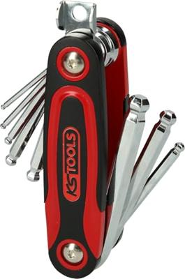 KS Tools 158.3520 Inbus Haakse schroevendraaierset 8-delig