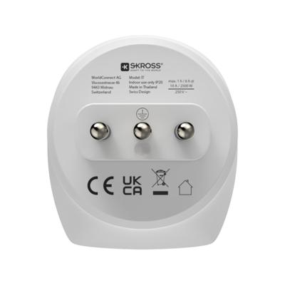 Hama Reisadapter Type L 3-polig Voor Italië Hama Reisadapter Type L 3-polig Voor Italië