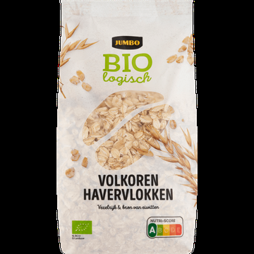 Jumbo Biologisch Volkoren Havervlokken 500 g Jumbo Biologisch Volkoren Havervlokken 500 g