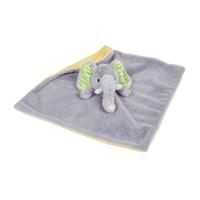 Bigjigs olifant knuffeldoekje, 31x31cm - thumbnail