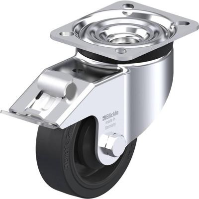 Blickle LK-POEV 100KA-1-FI Zwenkwiel met rem Wieldiameter: 100 mm Draagvermogen (max.): 200 kg 1 stuk(s)