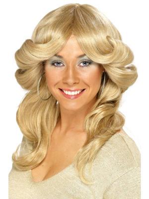 70&apos;s Pruik Blond