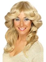 70&apos;s Pruik Blond - thumbnail