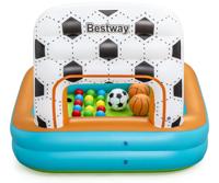 Bestway Opblaasbare Kinderzwembad Spelletjes met Ballen 120x107x84 cm +2 Jaar 52728 - thumbnail