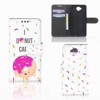 Microsoft Lumia 650 Book Cover Donut Roze - thumbnail