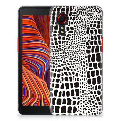 Samsung Galaxy Xcover 5 | TPU Hoesje | Slangenprint