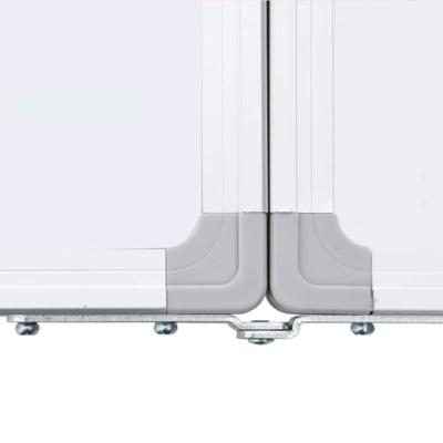 Whiteboard magnetisch inklapbaar 200x60x1,7 cm aluminium Whiteboard magnetisch inklapbaar 200x60x1,7 cm aluminium