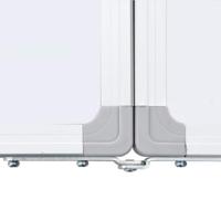 Whiteboard magnetisch inklapbaar 200x60x1,7 cm aluminium - thumbnail