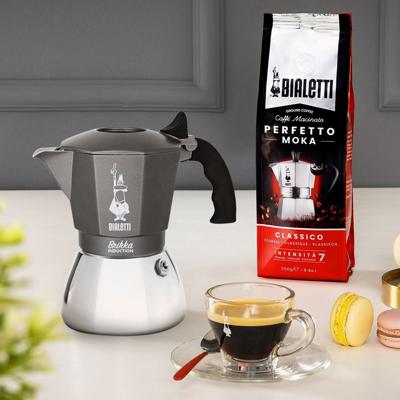 Bialetti - Brikka Italiaanse cafetie - inductie 4 kopjes