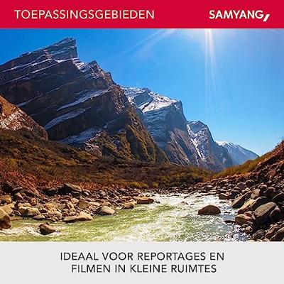Samyang 7,5mm F/3.5 Micro 4/3 zwart