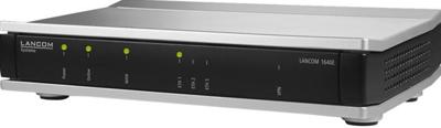LANCOM 61084 1640E (EU), VPN-router voor het aansluiten van externe modems, 4x GE-poorten