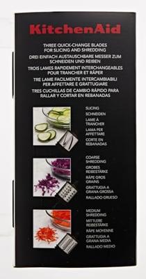 KitchenAid 5KSMVSA mixer-/keukenmachinetoebehoor Voedselvermaler