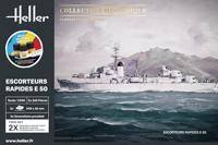 Heller 57093 STARTER KIT Escorteurs Rapides E 5O Bouwpakket Schaal 1:400 - thumbnail
