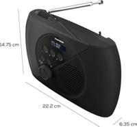 FM-radio - THOMSON - DAB - Grijs en zwart - thumbnail