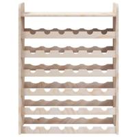 Wijnrek met bovenblad 67,5x25x87 cm massief grenenhout - thumbnail