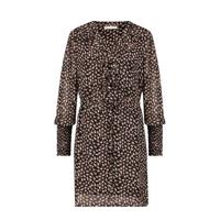 Freebird jurk Healy met all over print bruin - thumbnail