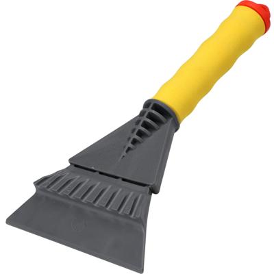 Shell IJskrabber 13x26 cm Grijs/Geel