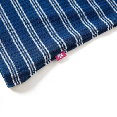 Kindershirt met lange mouwen gestreept 92 marineblauw Kindershirt met lange mouwen gestreept 92 marineblauw