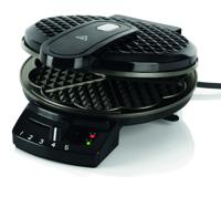 Ravanson GR-7010 wafelijzer 5 wafel(s) 1200 W Zwart - thumbnail