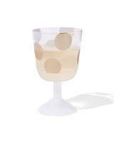 HEMA Wijnglazen goud 4 stuks - thumbnail