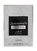 Lattafa Confidential Platinum Eau de Parfum Spray 100 ml Heren - thumbnail