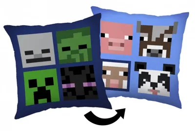 Minecraft Bad Mobs sierkussen 40X40 cm Minecraft Bad Mobs sierkussen 40X40 cm