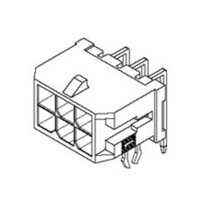 Molex 430452201 Male header, inbouw (standaard) Totaal aantal polen: 22 Rastermaat: 3.00 mm Inhoud: 1 stuk(s) Tray Molex 430452201 Male header, inbouw (standaard) Totaal aantal polen: 22 Rastermaat: 3.00 mm Inhoud: 1 stuk(s) Tray