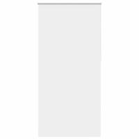 VidaXL Rolgordijn verduisterend 90x210cm stofbreedte 85,7 cm wit - thumbnail