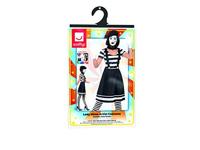 Vrouwelijke Mime Artiest Kostuum - thumbnail