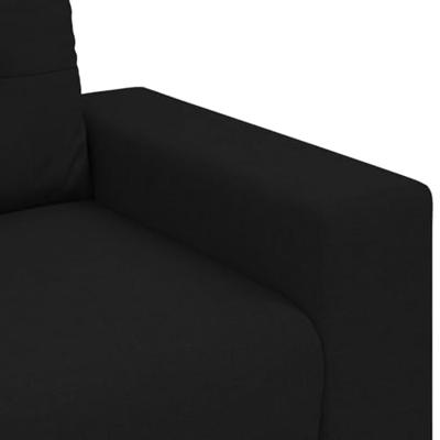 Fauteuil 60 cm stof zwart