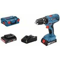 Bosch Professional GSB 18V-21 Accu klop-/schroefboormachine 18V 2.0Ah (2x) in L-Case - 06019H1109 - thumbnail