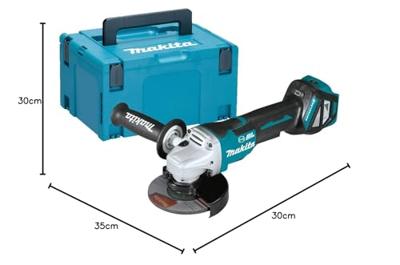 Makita DGA517ZJ Accu Haakse Slijper 125mm 18V Basic Body in Mbox - thumbnail