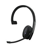 EPOS BLUETOOTH WIRELESS On Ear headset Bluetooth Mono Zwart Noise Cancelling Volumeregeling, Microfoon uitschakelbaar (mute) Computer - thumbnail