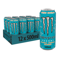 Monster Energy - Ultra Fiesta Mango Zero Sugar - 12x 500ml - thumbnail