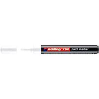 Paintmarker edding 790 alcoholbasis 2-3mm wit | 10 stuks - thumbnail