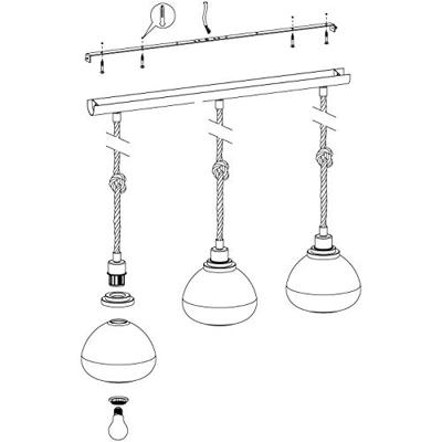Eglo Eettafel hanglampRampside - 43192