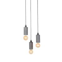 LABEL51 Hanglamp 'Fresco' 3-lamps, Beton - thumbnail