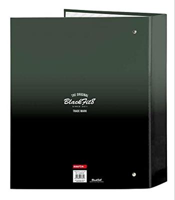 Ringmap BlackFit8 Gradient Zwart Militair groen A4 27 x 33 x 6 cm Ringmap BlackFit8 Gradient Zwart Militair groen A4 27 x 33 x 6 cm