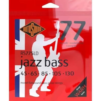 Rotosound 775LD Jazz Bass 77 set basgitaarsnaren 45 - 130